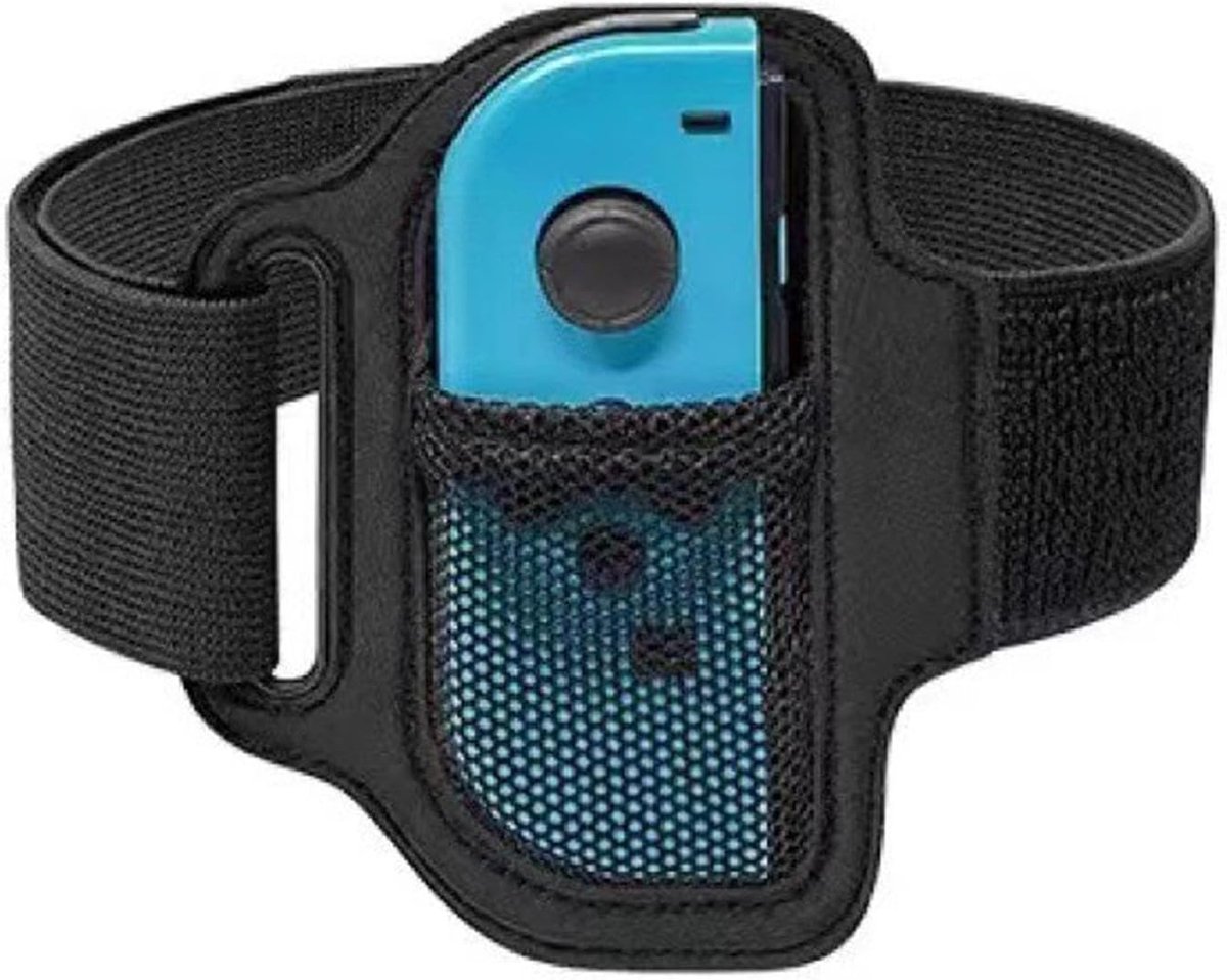 Legstrap voor Switch - verstelbaar 56 x 5 cm - elastisch en comfortabel - blijft goed zitten tijdens sporten - SnelShoppen