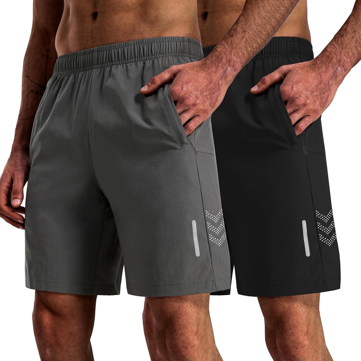 Sportshorts heren - sneldrogend - comfortabel materiaal - ideaal voor actieve dagen - SnelShoppen