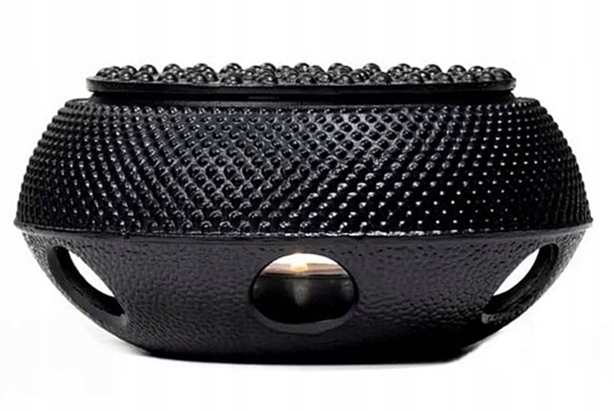 Gietijzeren Theepot Warmer met Theelicht - Stijlvol & Praktisch
