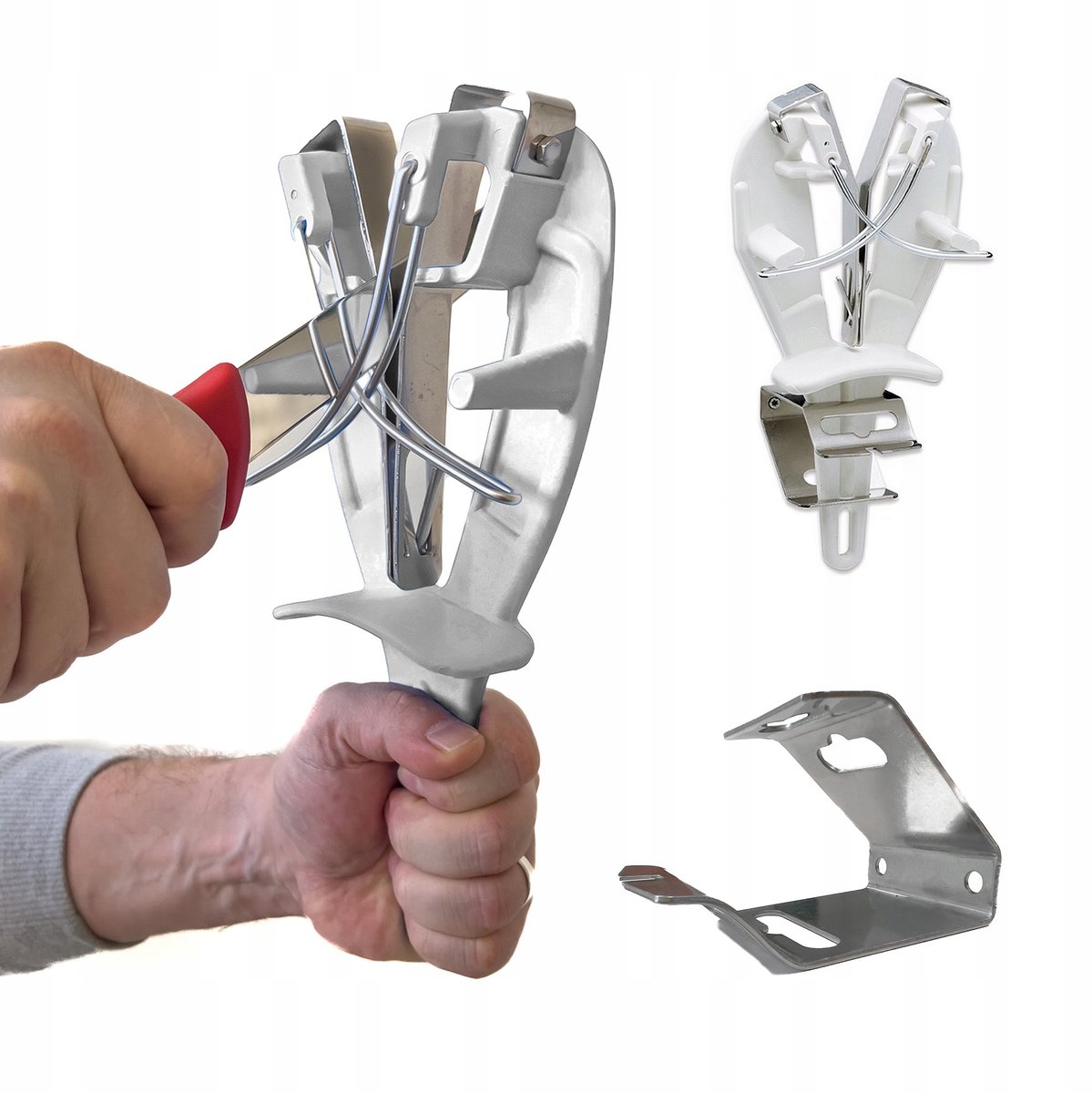 Bobet Sharp Easy 9980 Messenslijper met Montagehouder - Wit