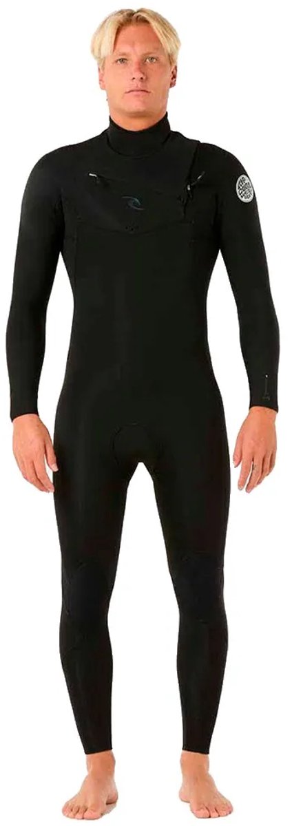 2025 Rip Curl Heren Dawn Patrol Pro 4/3mm Borst Ritssluiting Wetsuit 1