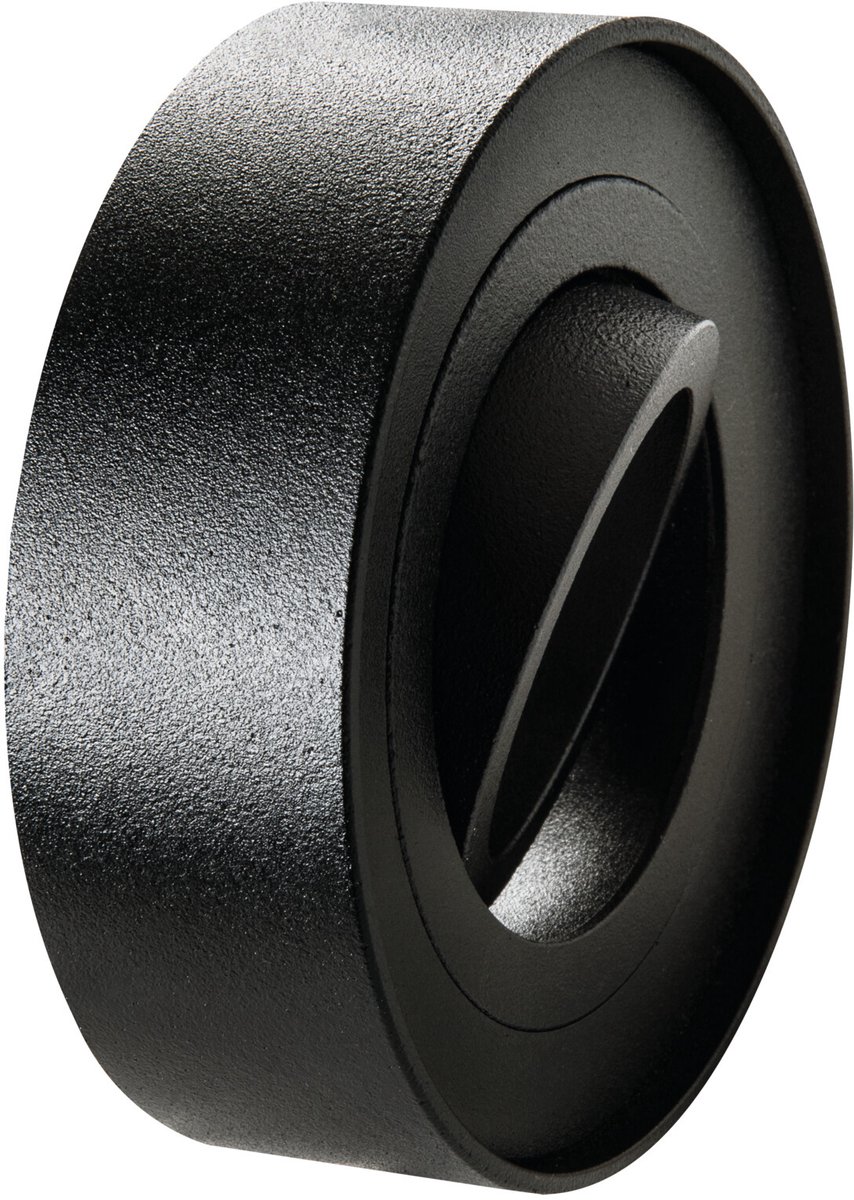 Kanlux MINI BORD Inbouwspot / Opbouwspot Rond zwart