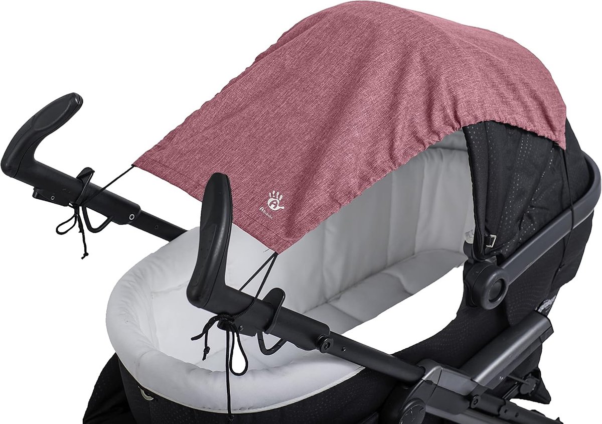 Lifeline met UV-bescherming voor kinderwagen/buggy's, roze