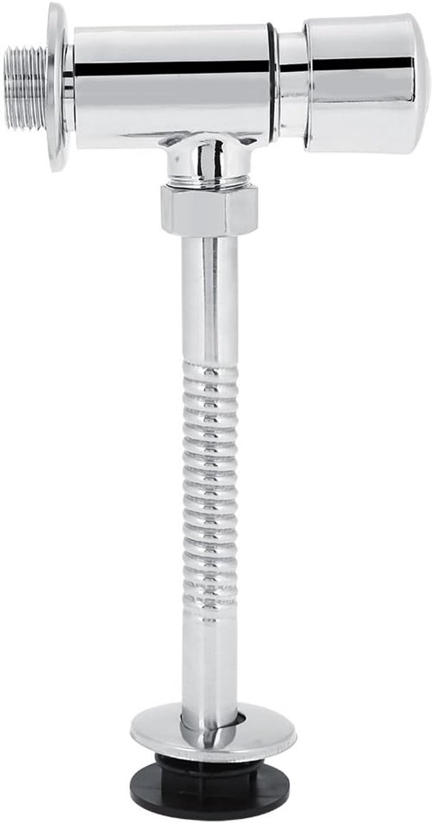 urinoir drukspoeler, zinklegering, vertragingsurinoir, spoelventiel, toiletspoeler, toiletspoeler voor badkamer, toilet, urinoir, drukspoeling