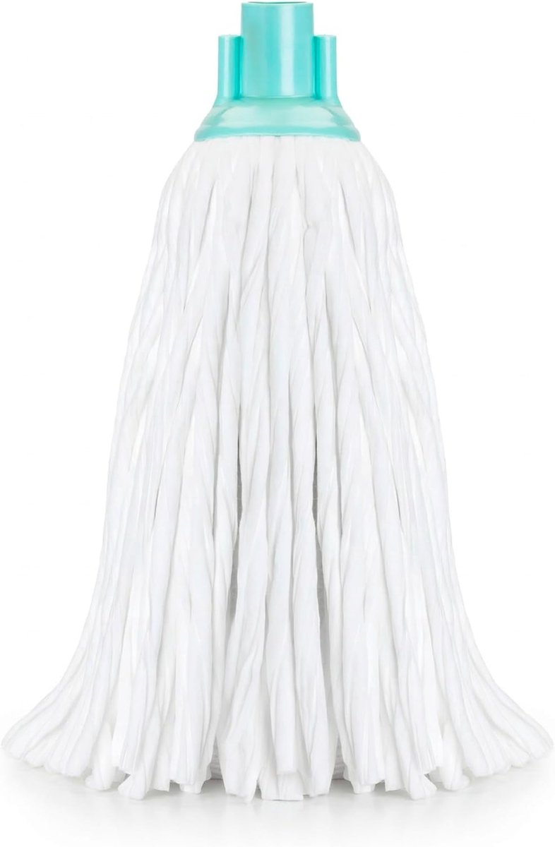 412 Nova Spun Mop voor maximaal absorptievermogen en milieuvriendelijk, polypropyleen, blauw en wit, 8 x 8 x 31 cm