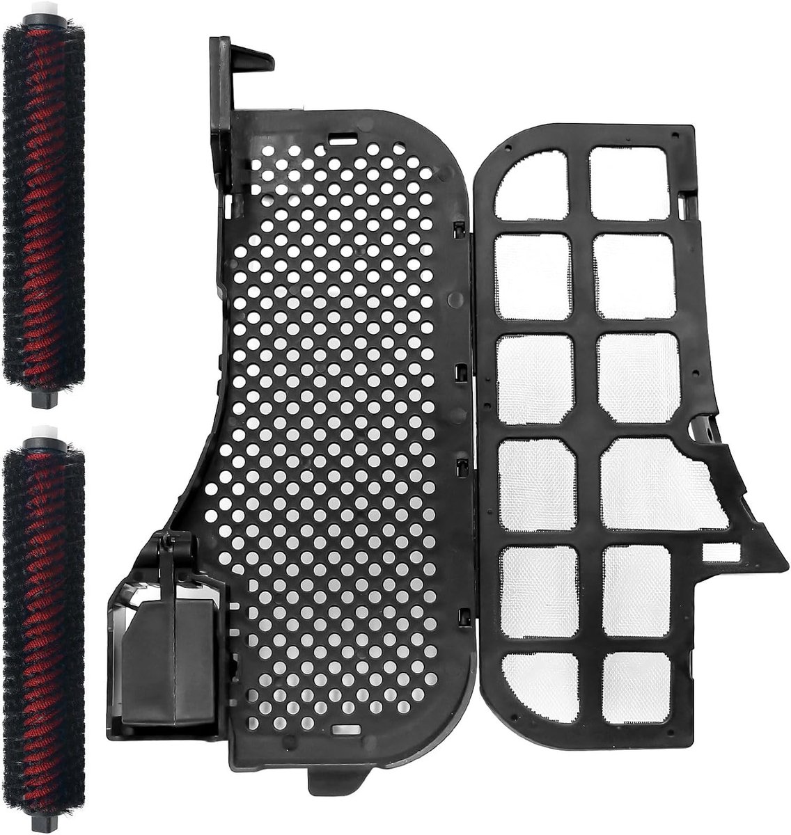 Onderhoudsborstel en waterfilter, accessoires compatibel met Roborock S8 Pro Ultra / S8 MaxV Ultra / S8 - 1 stuk waterfilter en 2 reinigingsborstels, reserveonderdelen voor stofzuiger (S8 Pro Ultra)