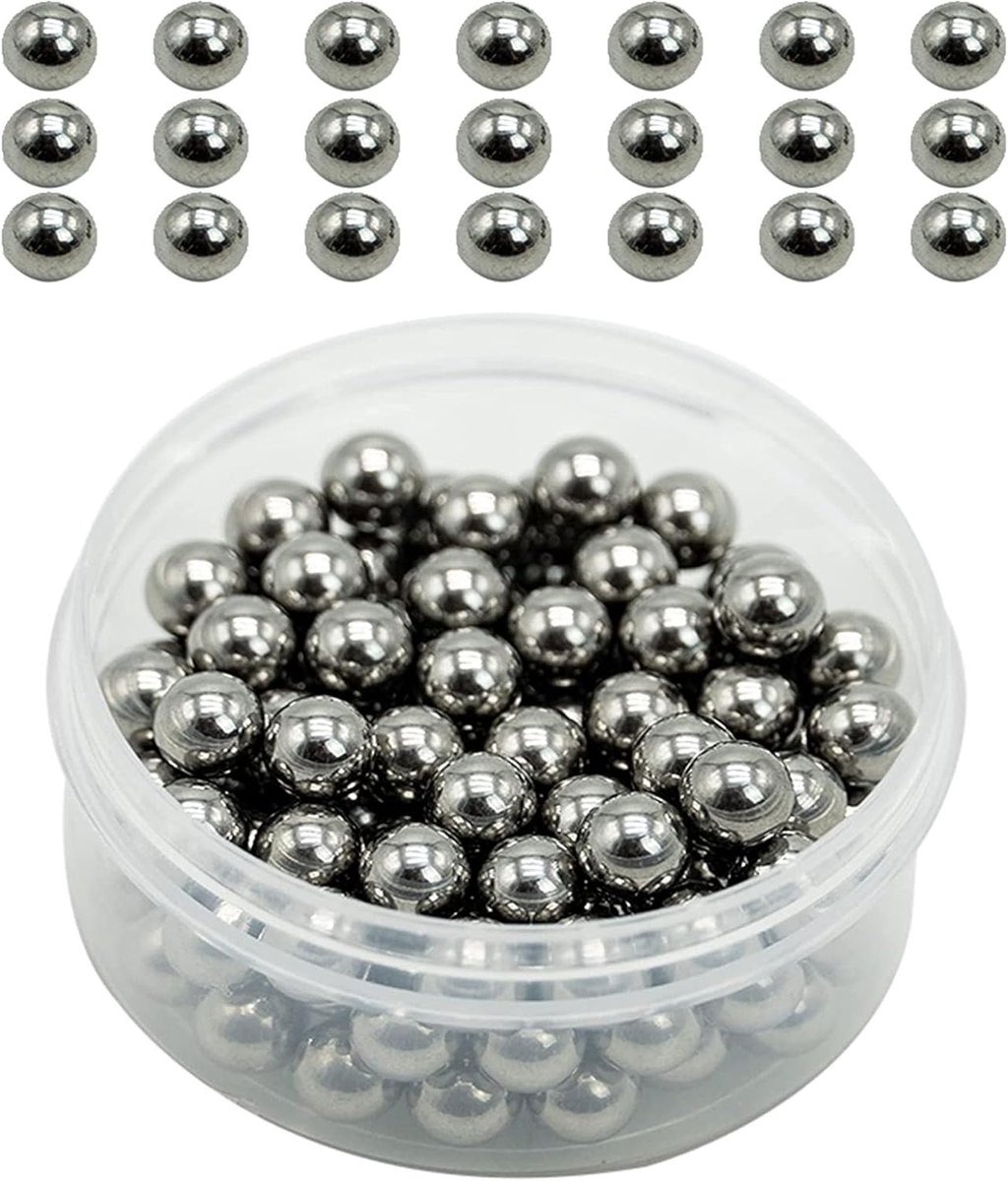 Mixing Balls 150 stuks gemengde ballen | roestvrij staal shaker acrylverf | accessoires voor tabletop Wargames miniatuurmodellering