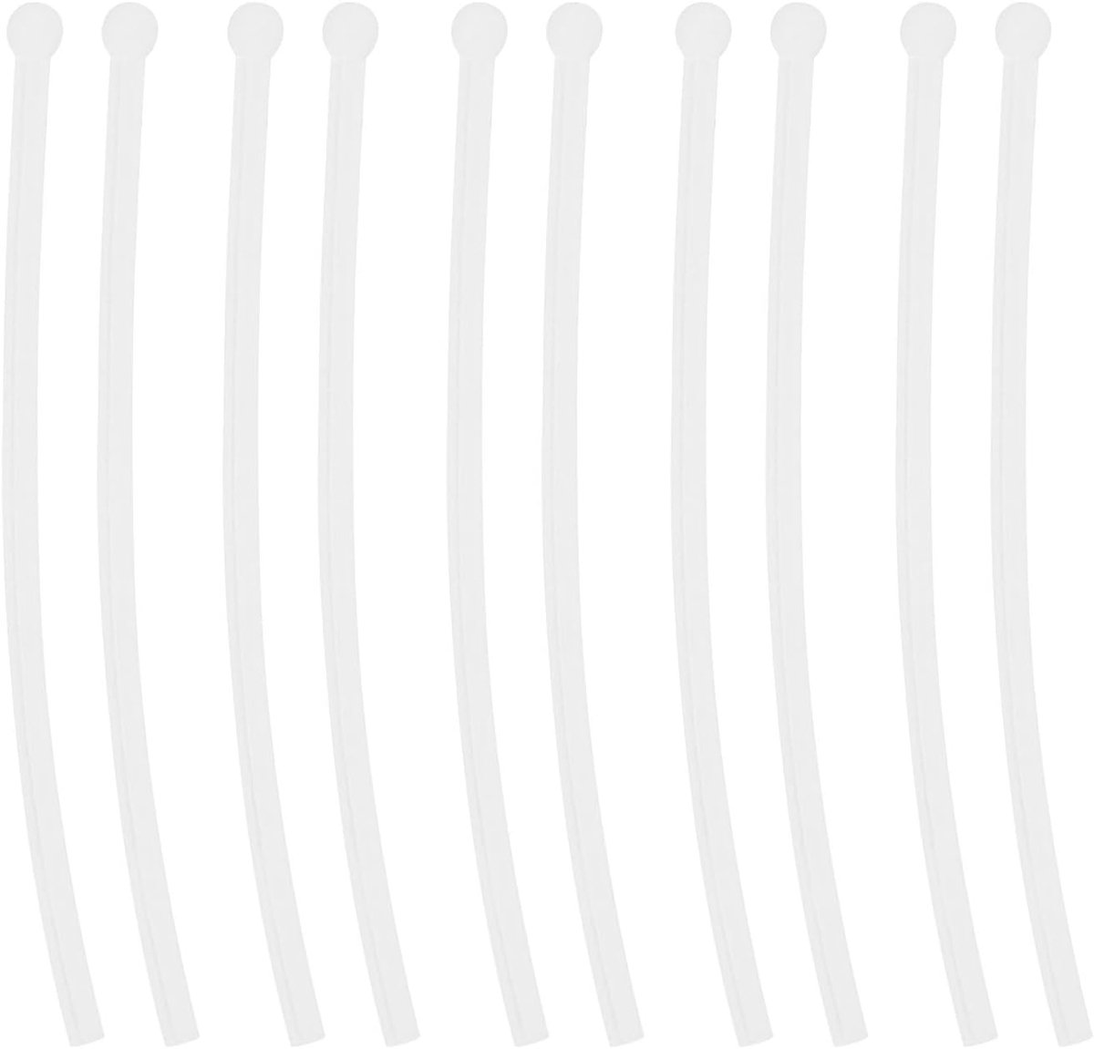 5 paar lenzenvloeistof vervanging eindpunten siliconen oorhaken 70 mm bril antislip oorsok bril oor grip compatibel met Air Spirit Titaniums tempels