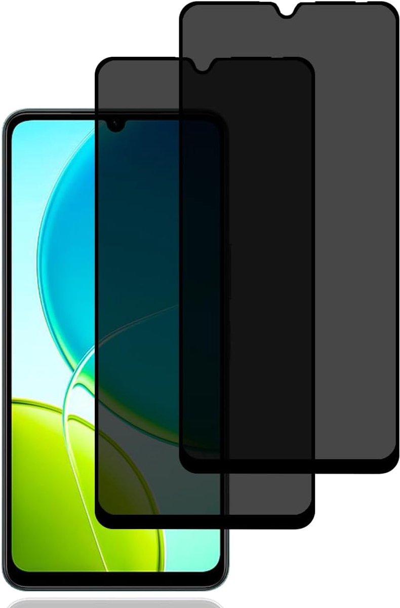 Screen Protector voor Vivo Y29s 5G/Vivo Y04 4G [2 stuks] | anti-spy gehard glas film,9H hardheid,krasbestendig,hoge gevoeligheid,anti-spy schermbeschermer voor Vivo Y29s 5G/Vivo Y04 4G