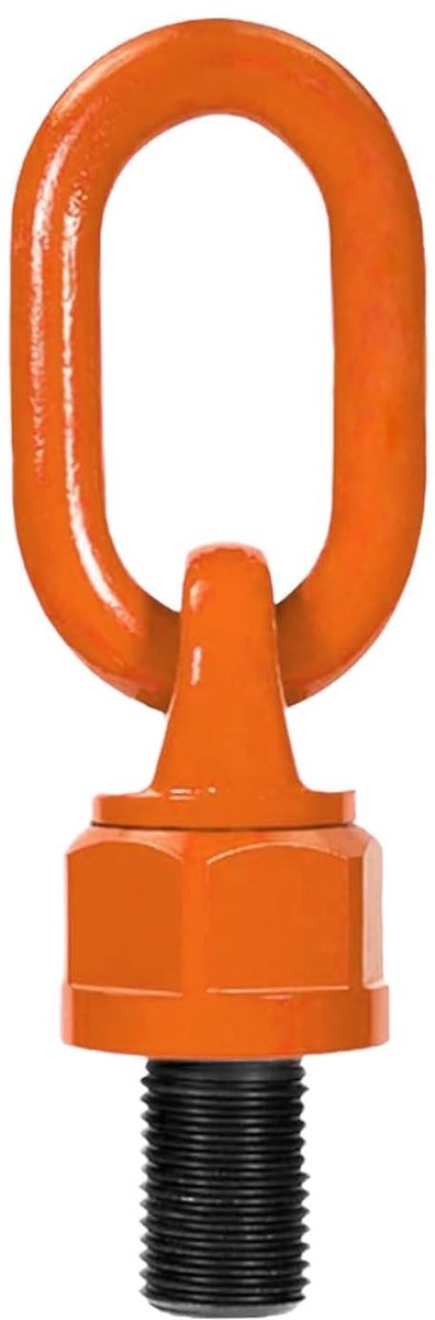 Oogbout, draagvermogen 0,7T, oogschroefring, ringschroef heavy duty, draaibare ringschroef, hefringschroef, transportoog om te schroeven, 12 mm diameter van de hefring