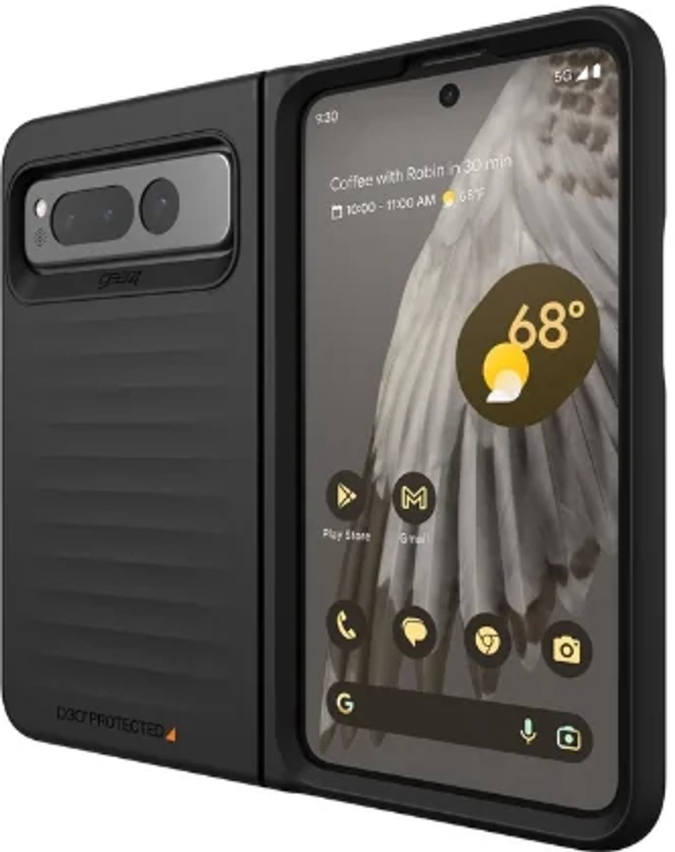 Gear4 Bridgetown Backcover hoesje geschikt voor Google Pixel Fold - Zwart