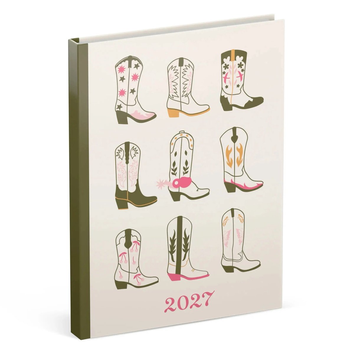 Cowboy Boots Desk Agenda 2027