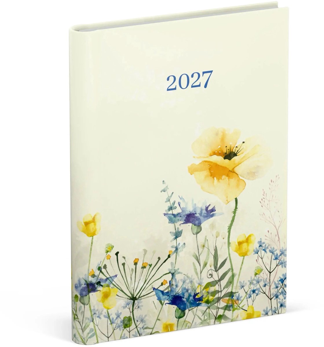 Flowers Desk Agenda 2027 Yellow