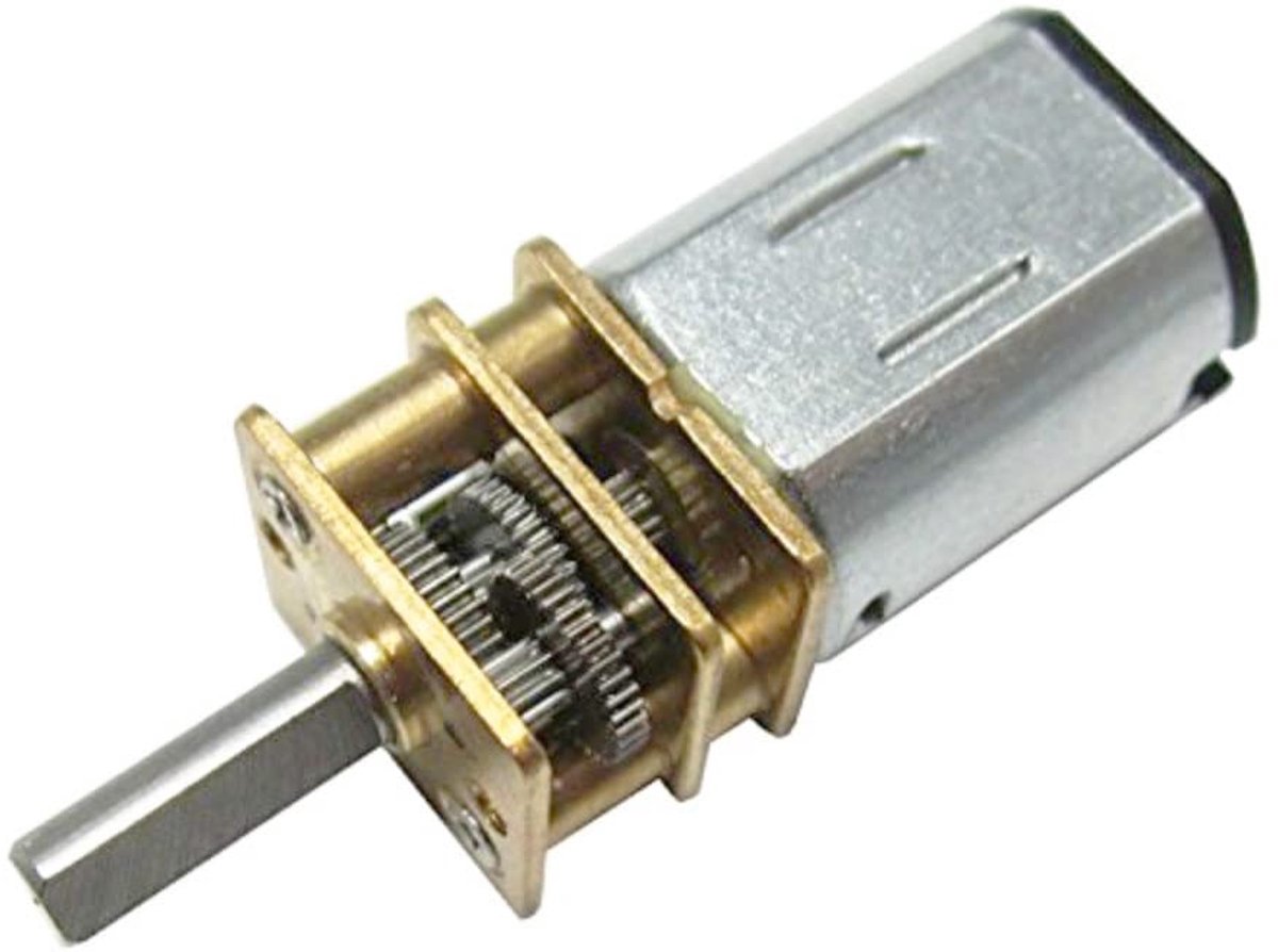 N20 DC Versnellingsbak Motor 12 V 300 RPM Schacht Lengte 10mm Kleine Motor voor Robot Wiel Diy Speelgoed