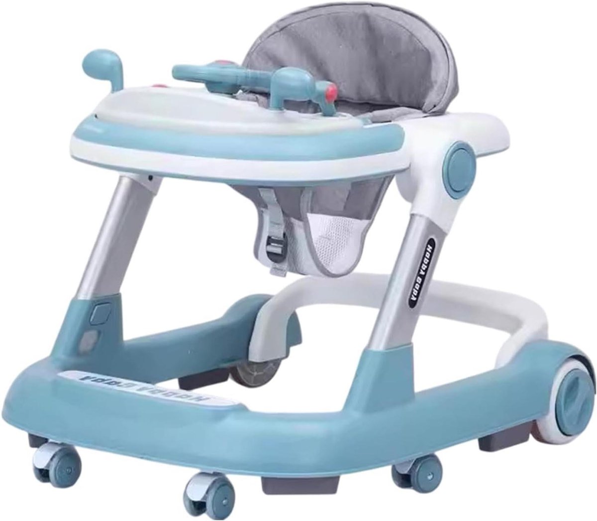 Kinder Loopstoel - Peuter Wandelaar - Ontwikkeling Stimuleren - Verstelbare Hoogte - 76.2 x 61.7 x 16.6 cm - Blauw