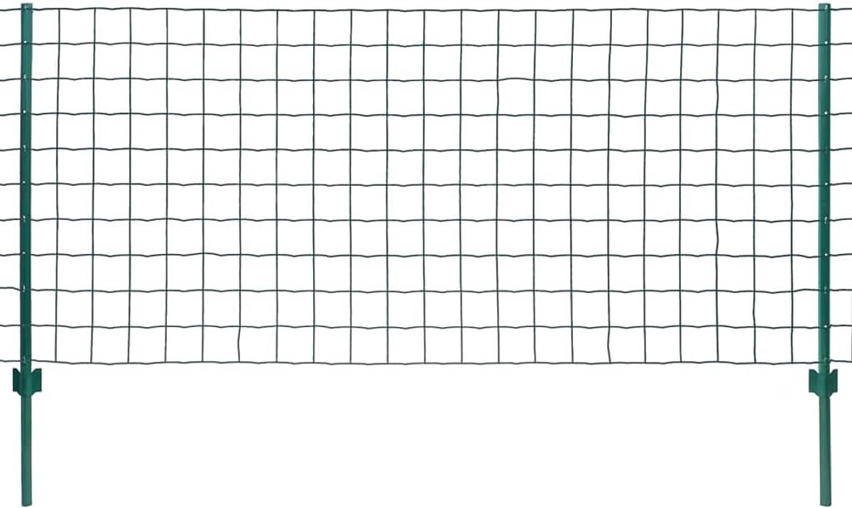 Gecoat Stalen Eurohek, Eenvoudige Montage (20 x 0,8 m/76 x 63 mm)