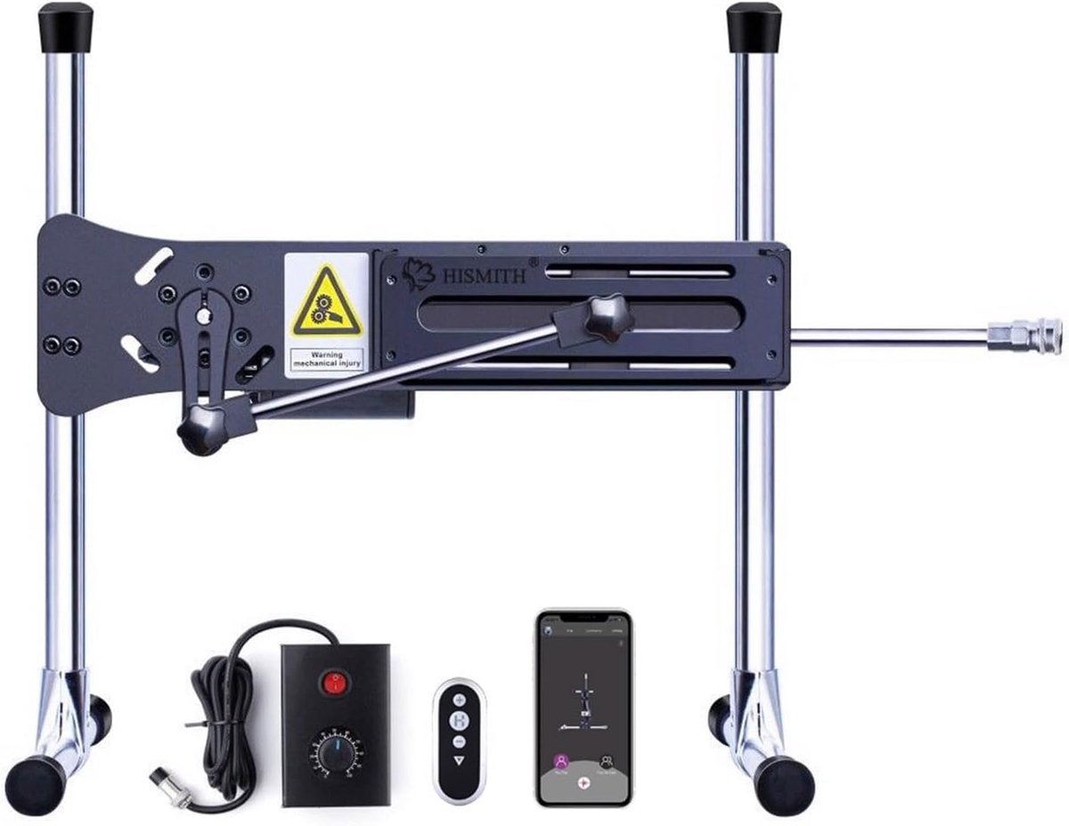 Sexmachine - Premium 2.0 met Dildo - Smart App & Afstandsbediening - Voor spannende momenten - SnelShoppen