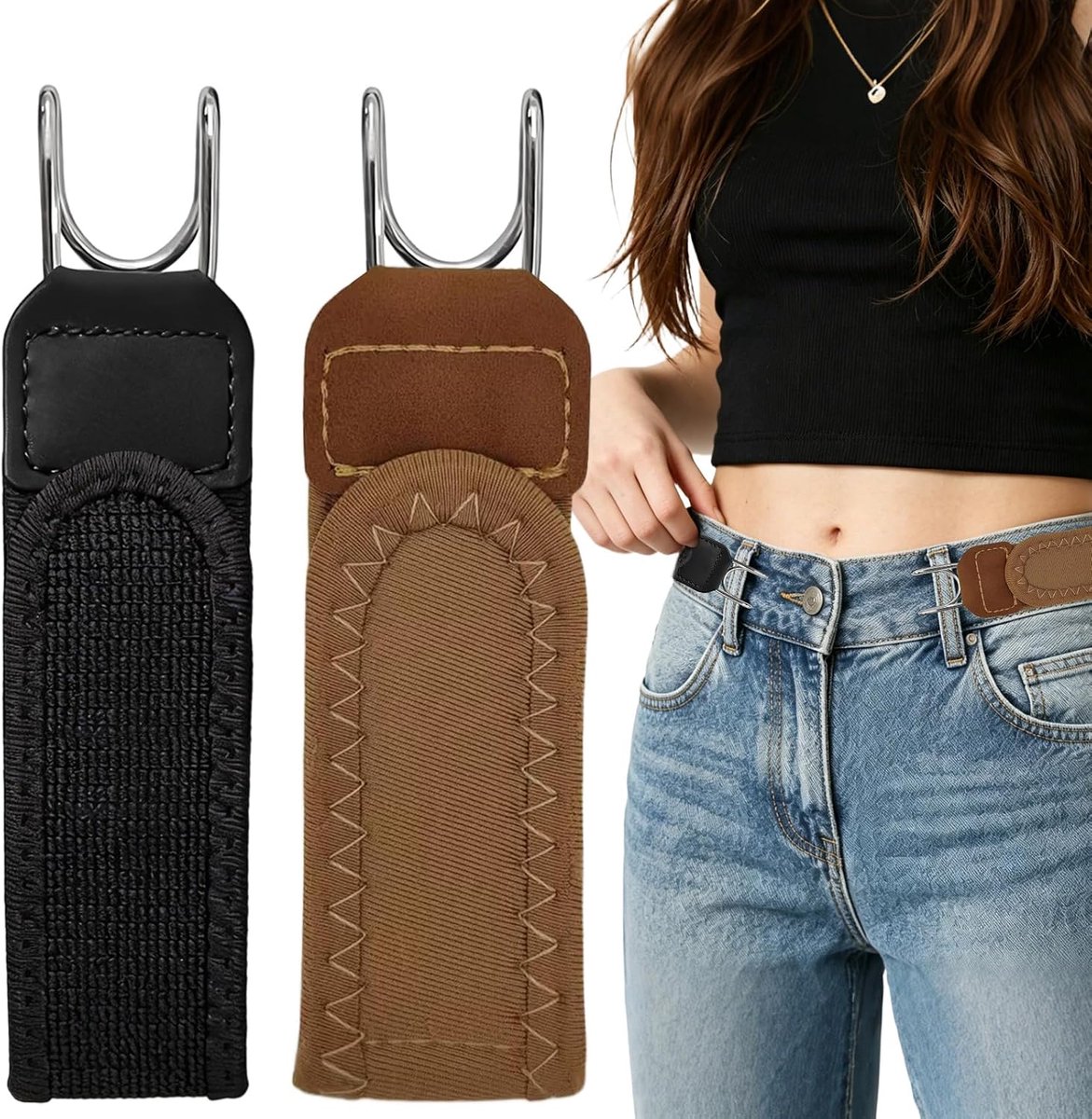 Belt zonder gesp - tactische elastische riem - verstelbaar - ideaal voor reizen en werk - SnelShoppen