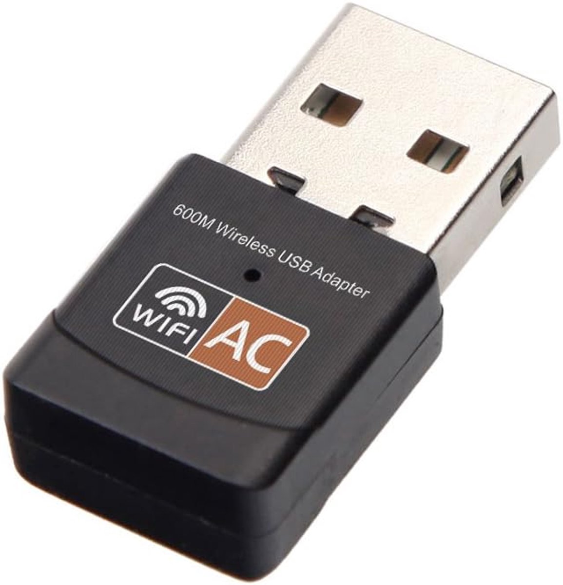 USB Wifi Adapter 600 MBit/s - Dual Band 11AC-WLAN Dongle - Voor Laptop en Desktop - SnelShoppen