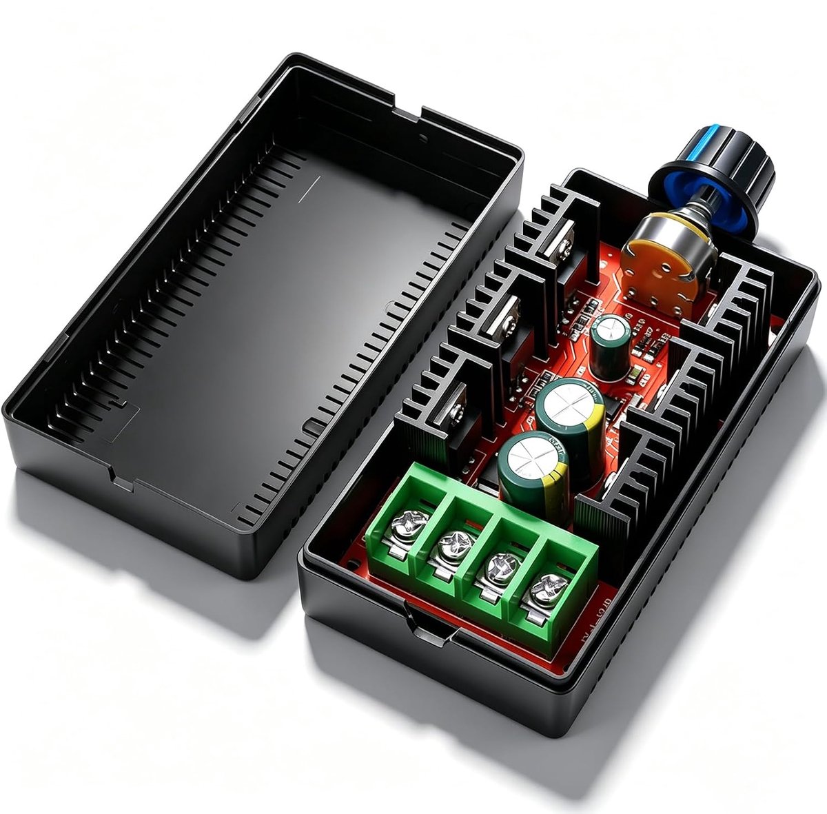 PWM snelheidsregelaar DC 9-50 V 40 A - motor controller met stepless control - overbelastingsbeveiliging - SnelShoppen