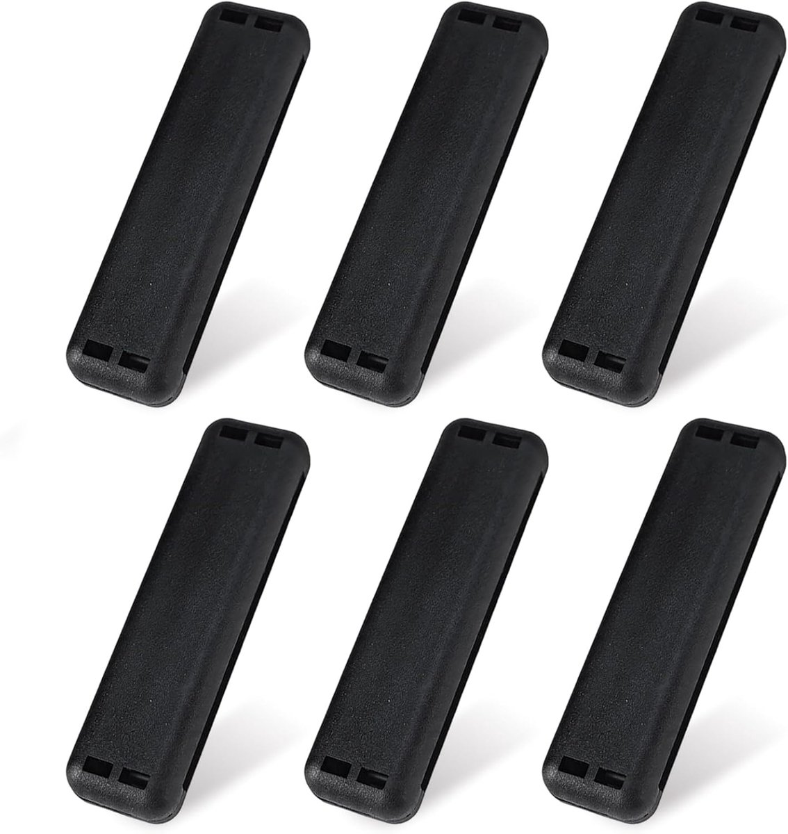Veiligheidsgordelclips set van 6 - universele gordelstopper - zwart - voorkomt schouder- en nekpijn - SnelShoppen