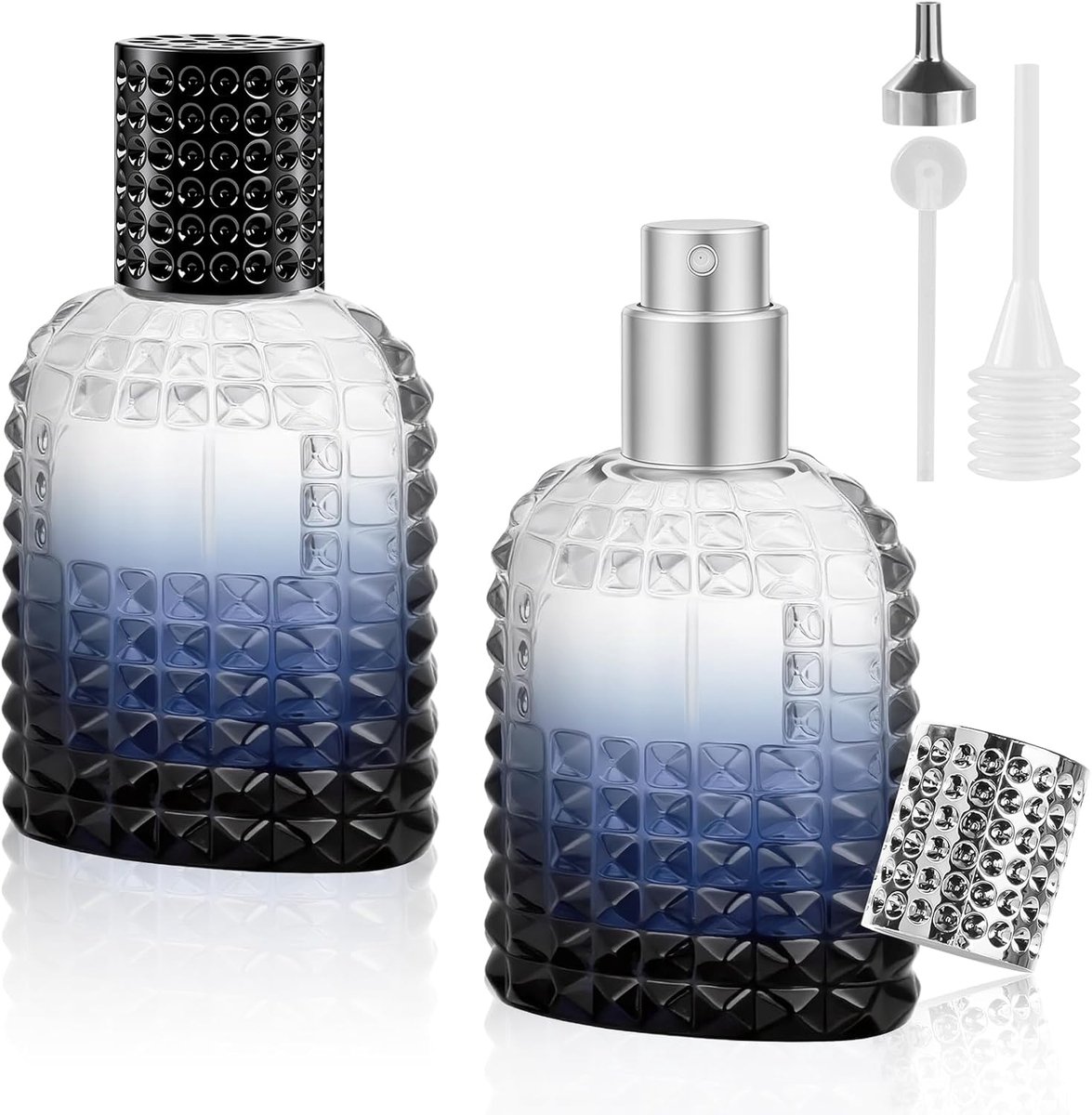 Parfumverstuiver 50 ml - Kristalglas - Navulbaar - Ideaal voor onderweg - SnelShoppen