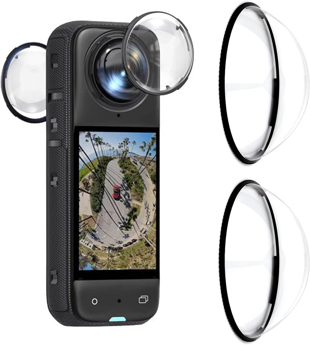 Lensbescherming Insta360 X5 - Hoogtransparant - Antivog - Beschermt tegen krassen - SnelShoppen