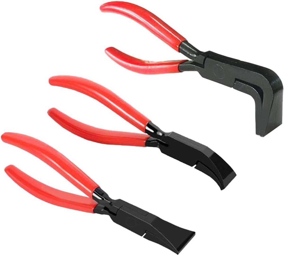 Folding Pliers Set - 3 stuks 0° 45° 90° - speciaal voor platen - ideaal voor buigen en gladmaken - SnelShoppen