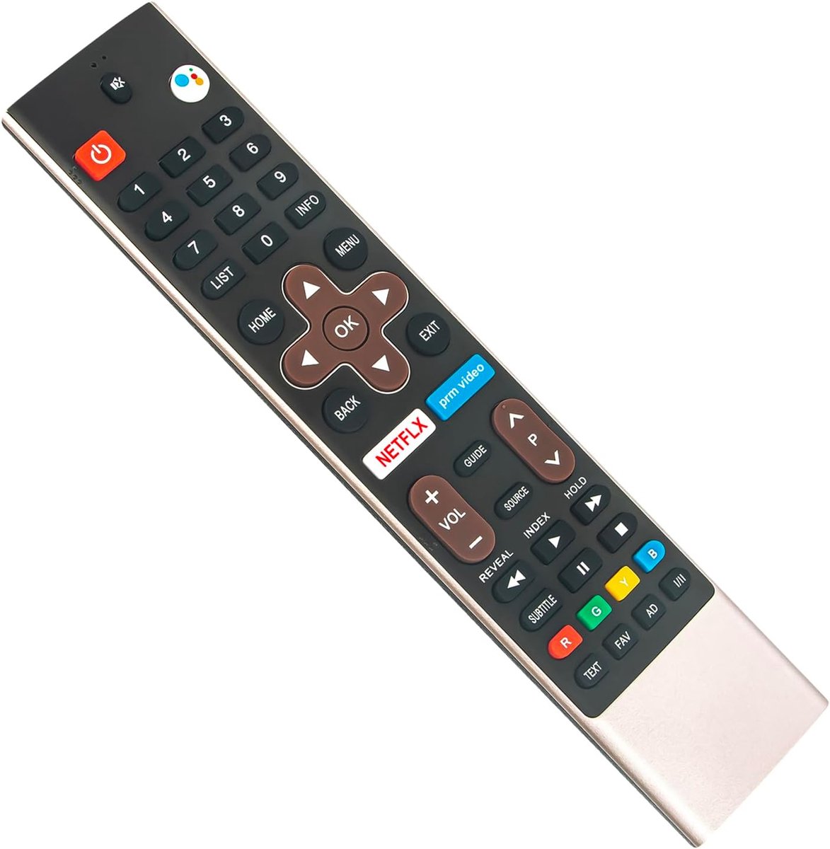 ALLIMITY Remote Control Replacement fit for METZ BLUE FHD TV 65DS9A62A 55DS9A63A 55MUB8000 50MUB8000 43MUB7000 - ShopVlot