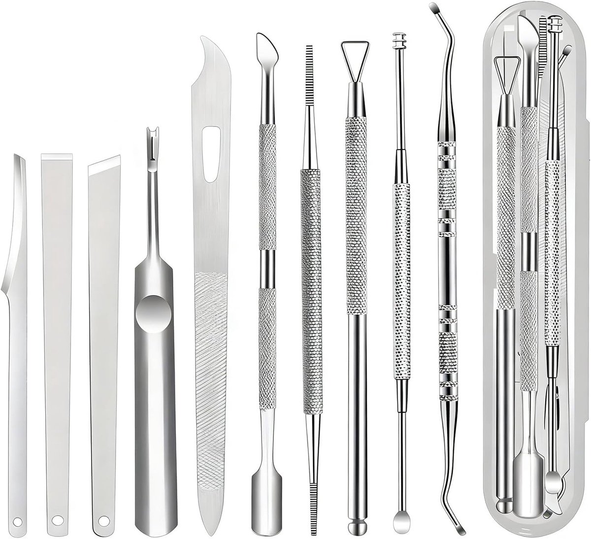 10 x Ingrown Nail Correction Set Ingrown Toe File Lifters Under Nail Cleaner, Pedicure Tool, Manicure and Pedicure for - ShopVlot