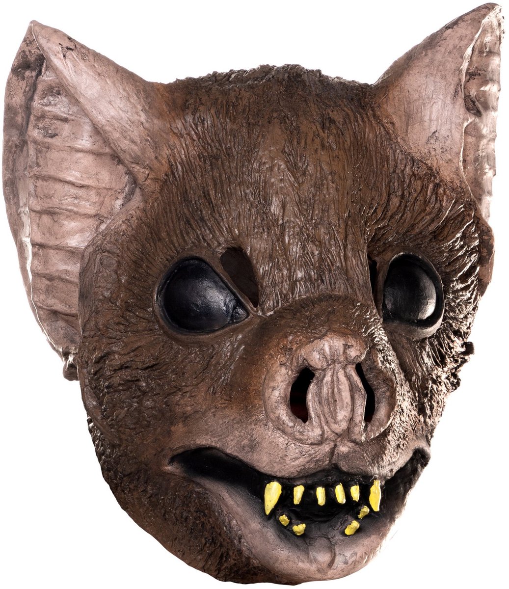 Vleermuis masker van latex - Halloween Horror Kostuum Carnaval