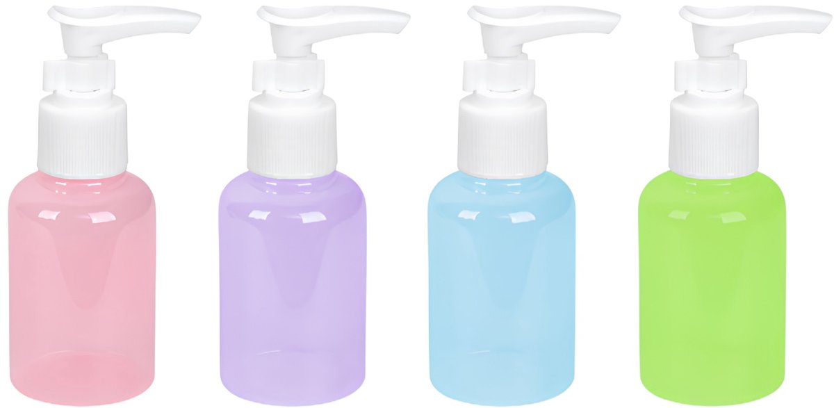 50 ml Pompflacon - Kosmetische Verpakking voor Reis en Thuis