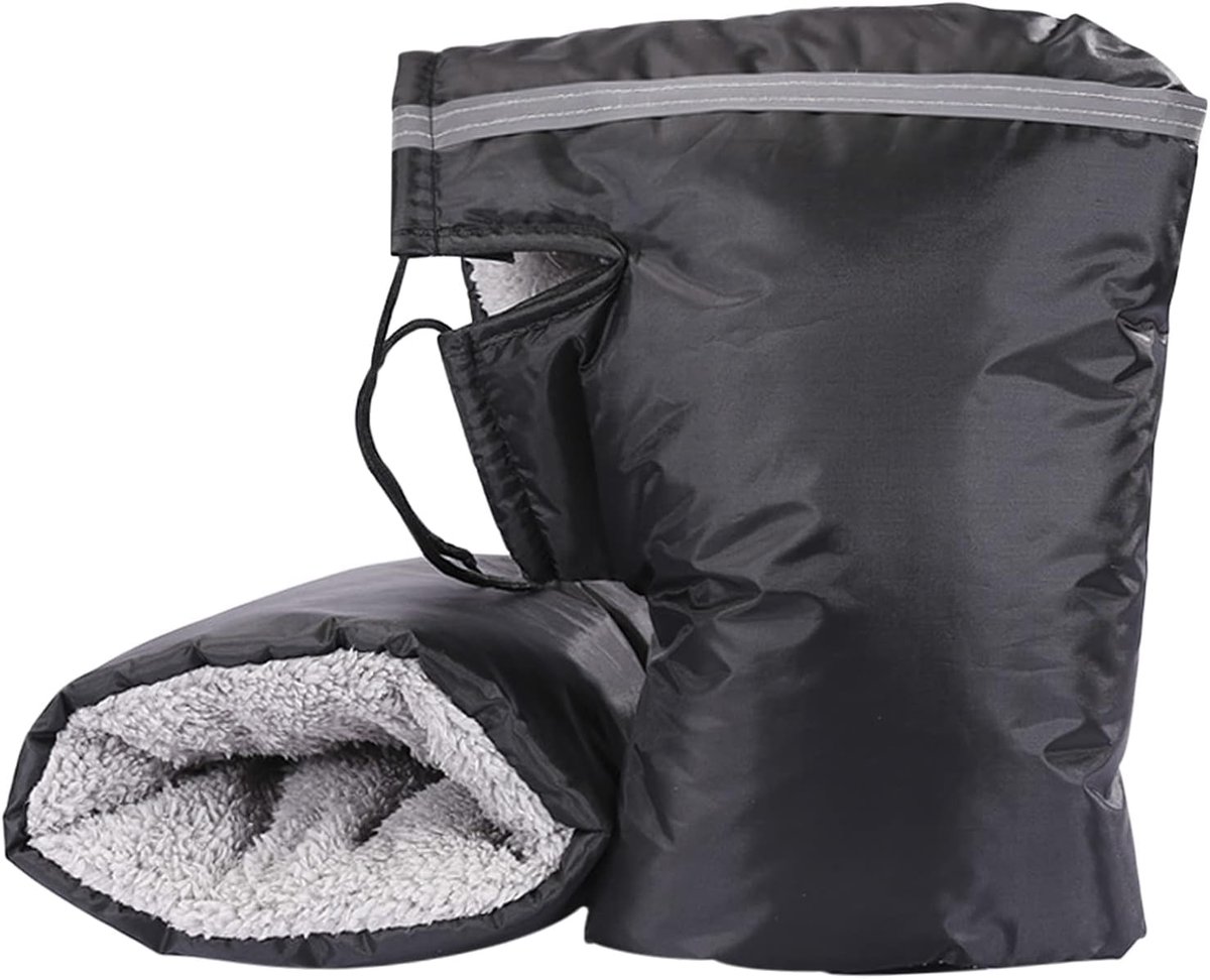 Motorfiets Handschoenen Handwarmers - Waterdicht en Winddicht - Pluche Voering voor Bescherming - ShopVlot