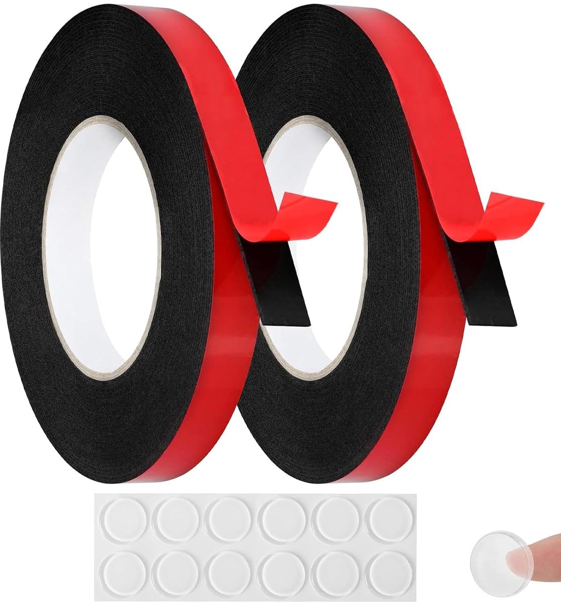 Dubbelzijdige tape 10mm/20mm - Extra sterke kleefkracht - Waterproof - Ideaal voor het ophangen van foto's - ShopVlot