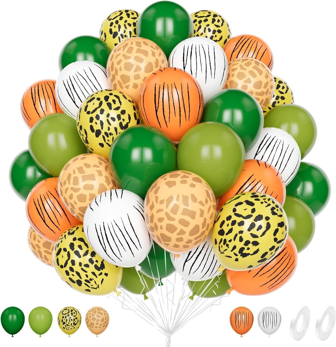 Jungle Ballonnen 12 Inch - Sage Olijfgroen Latex - Feestdecoratie - Perfect voor verjaardagsfeestjes - SnelShoppen