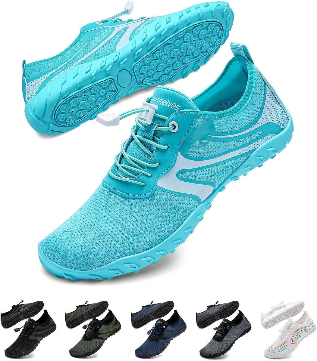 Aqua schoenen heren en dames - sneldrogend en ademend - lichtgewicht en antislip - ideaal voor het strand - SnelShoppen