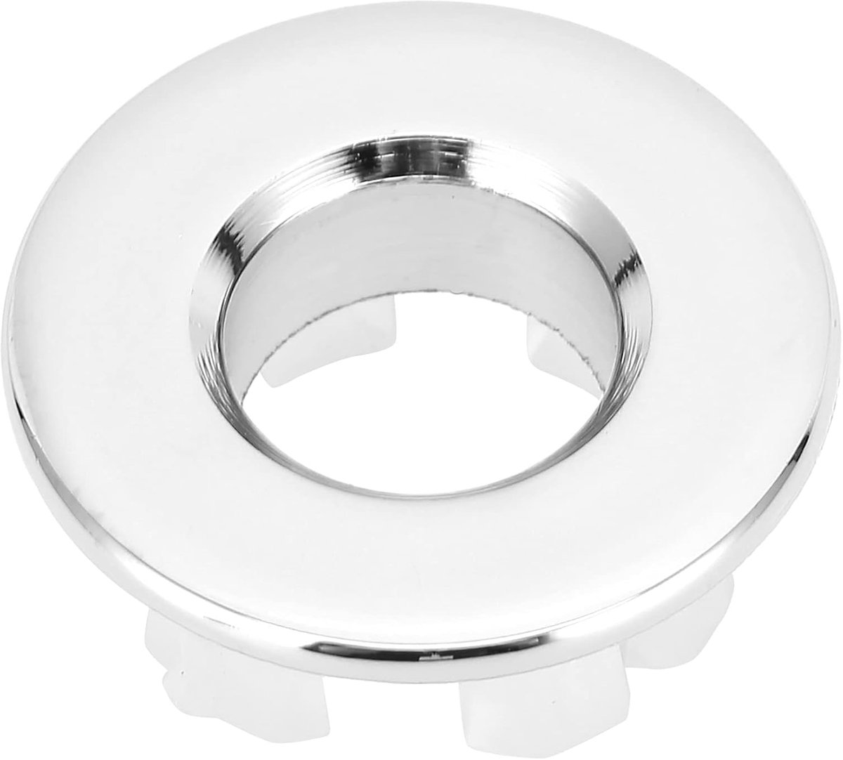 Wastafelafvoer Deksel Rond - Chroom - Corrosiebestendig - Voor een stijlvolle badkamer - SnelShoppen