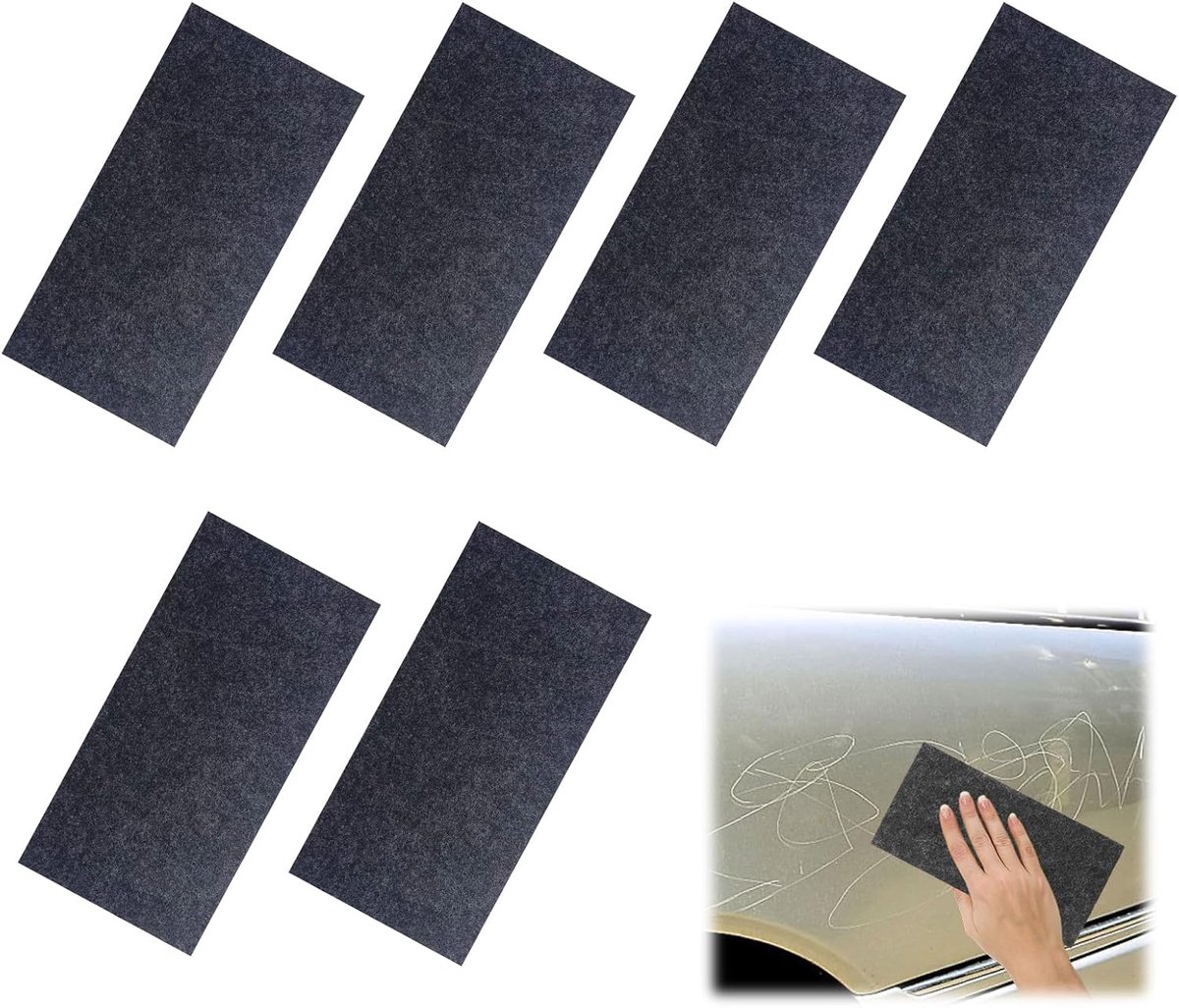 Nano sparkle doek 6-pack - krassenverwijderaar - nanotechnologie - moeiteloze glansherstel - ShopVlot