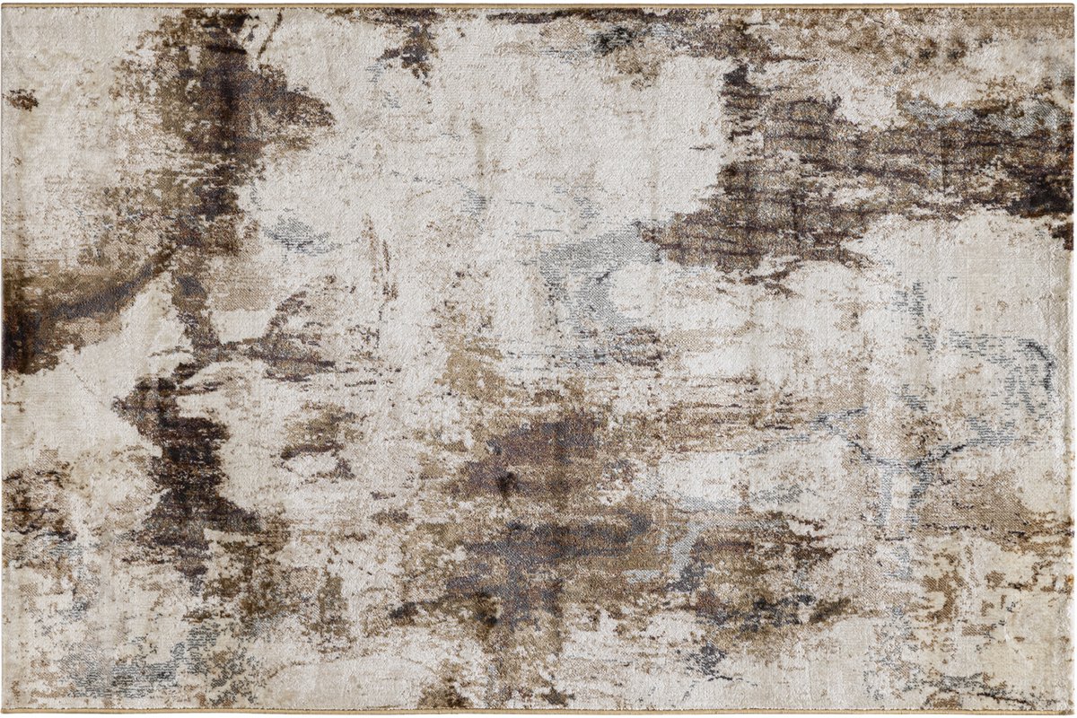 PTMD Mirle Dark Brown Antique Carpet Rectangle S