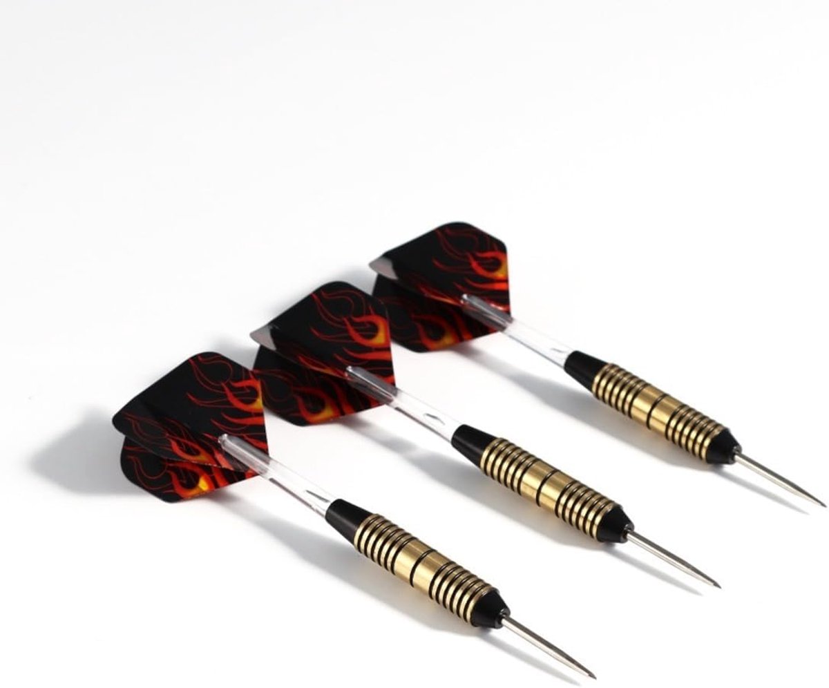 Darts set 25 gr. - Flames - Steeltip darts - Voor beginners - ShopVlot