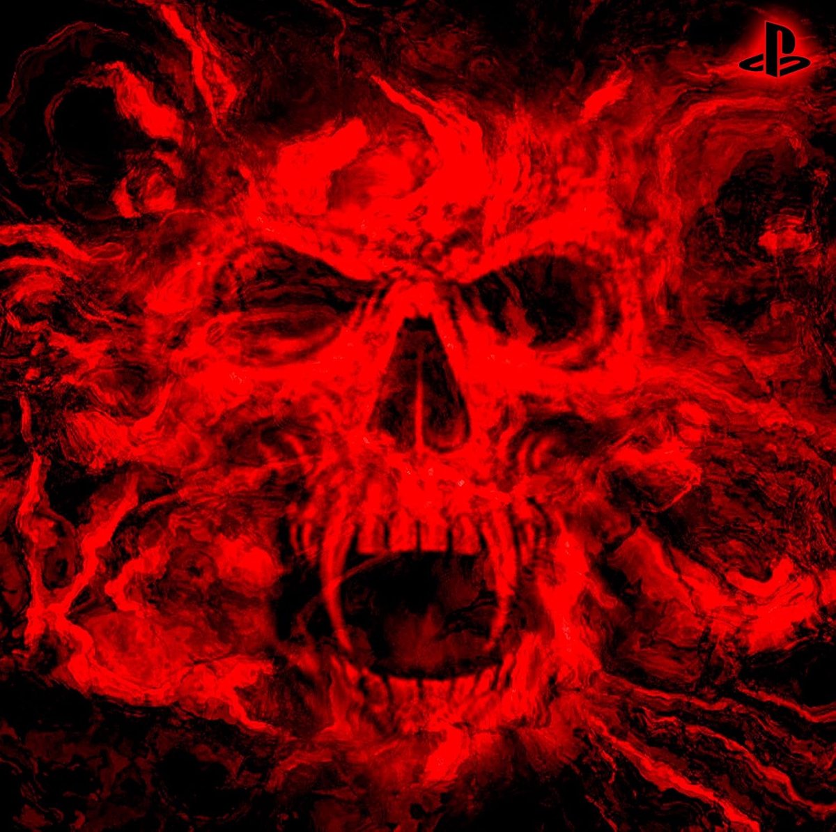 Skin voor PS4 Slim HD - Limited Edition - Skull Red - Beschermt en personaliseert - ShopVlot