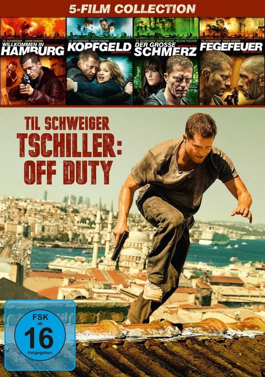 Boxset Tschiller (Tatort met Til Schweiger 1-4) - Off Duty - Spannende misdaadseries - Compleet kijkplezier - ShopVlot