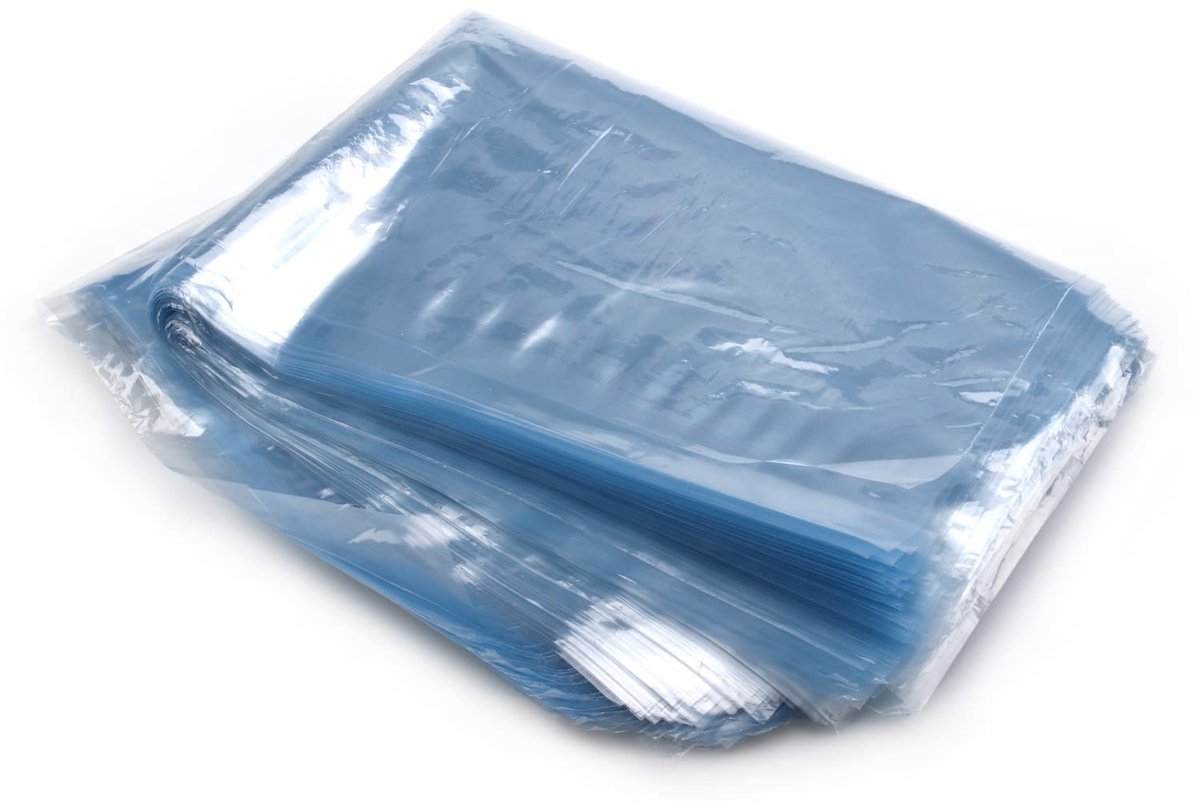 Shrink bags 40x50cm - PVC verpakkingszakken - Lichtblauw - Eenvoudig te gebruiken met hitte - ShopVlot