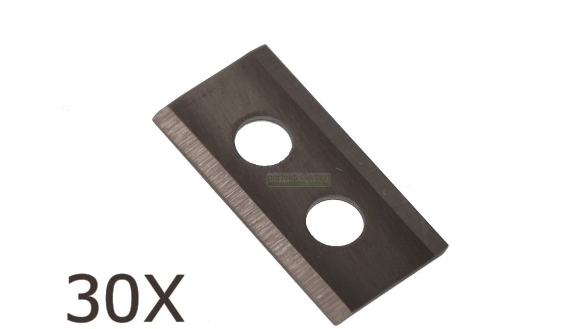 Roestvrijstalen mes van 30 x 3,6 cm voor de robotmaaier Parkside PAMRC 250 A1 City (PAMRC250A1 City)