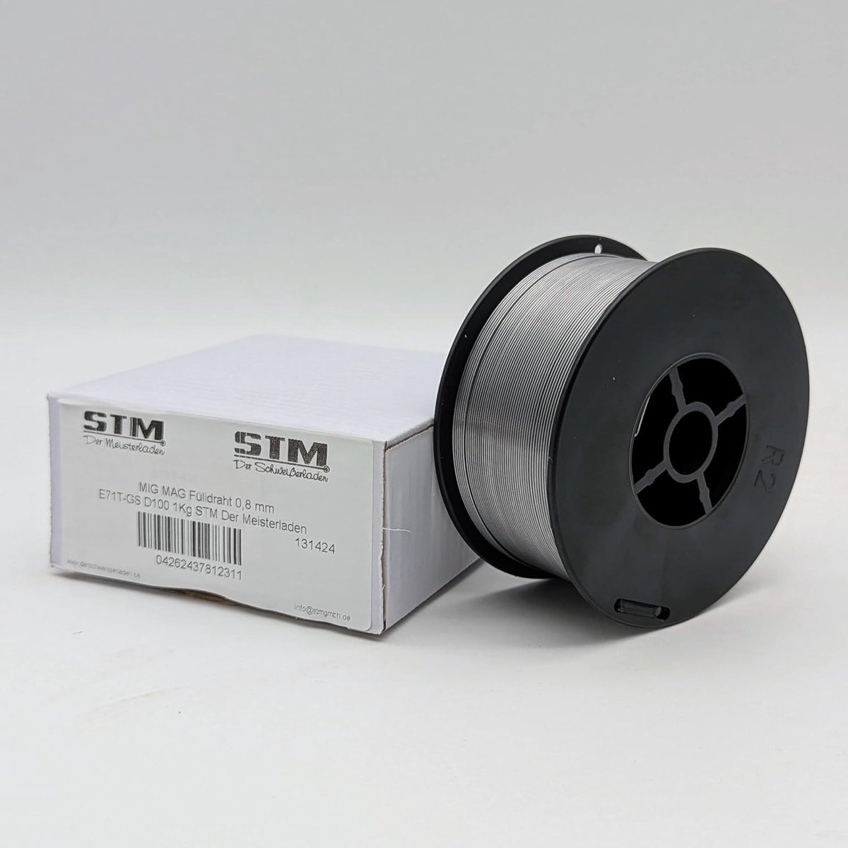 MIG MAG vuldraad 0,8 mm - zonder gas - D100 1 kg - ideaal voor staal lassen - ShopVlot
