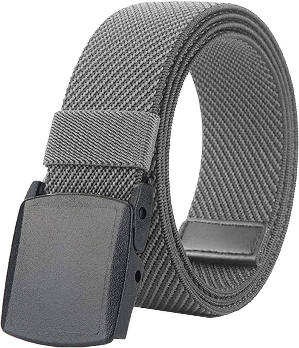 Elastische Riem voor Mannen en Vrouwen - Canvas 130 cm - Kunststof Gesp - Ideaal voor Comfortabel Draaggemak - SnelShoppen