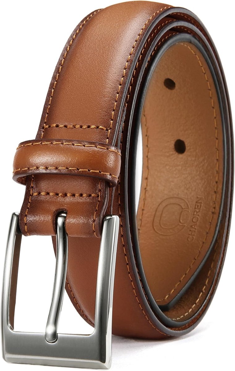 Herenriem 30mm - Leren riem - Zakelijk en formeel - Perfecte aanvulling voor herenschoenen - SnelShoppen