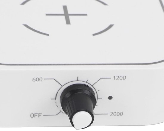 Magnetische Roerder - Roerplaat Mixer - Vloeistoffen Mengen - Draagbaar Compact Ontwerp - 200-2000 RPM - Wit — afbeelding 4