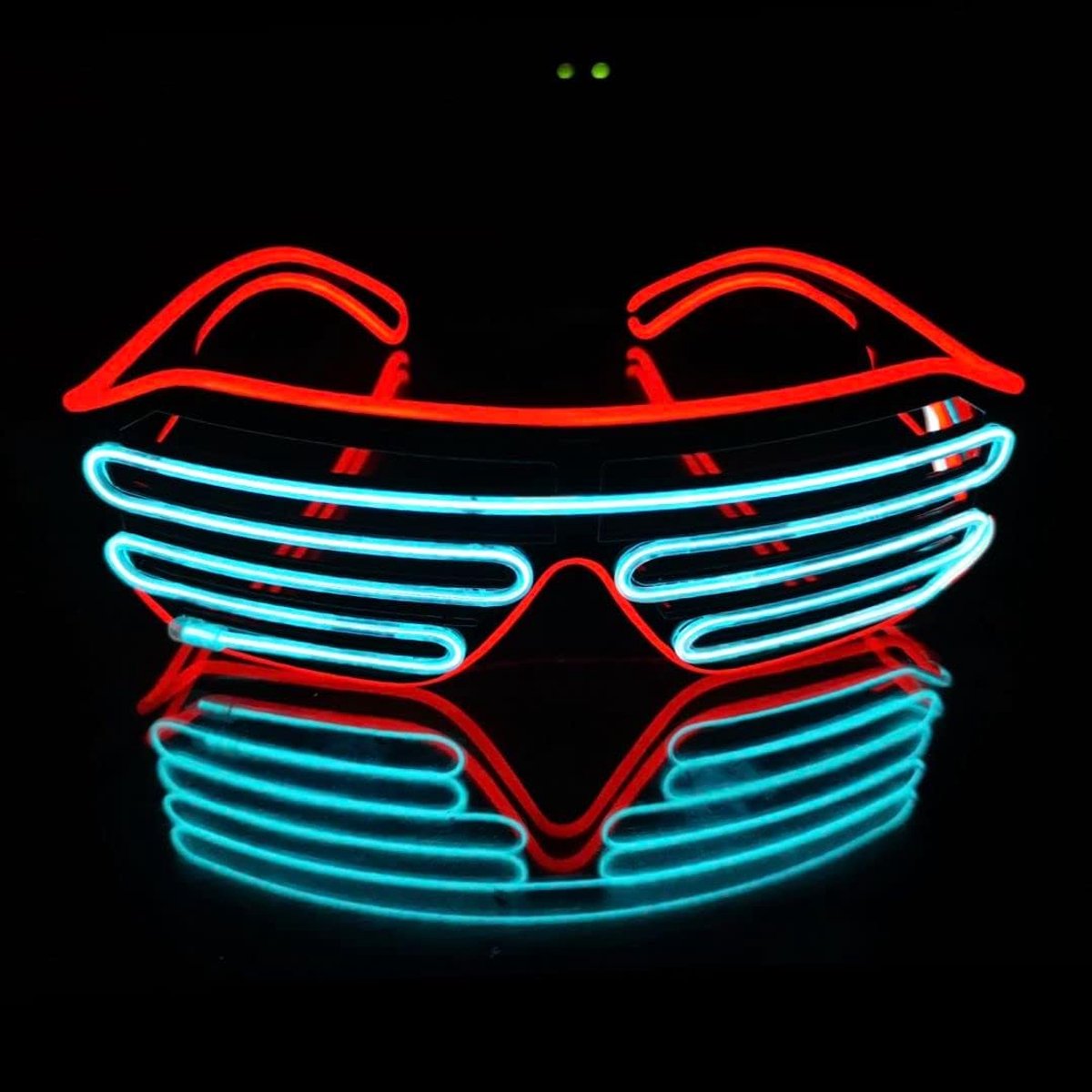 LED kostuum met licht - Neon verlichting - 2 kleuren en 4 modi - Perfect voor Halloween of feestjes - SnelShoppen