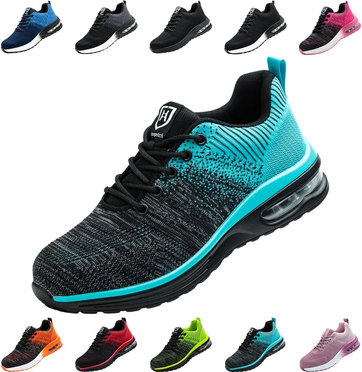 Veiligheidssneakers voor mannen en vrouwen - Stalen neus - Lichtgewicht en comfortabel - Ideaal voor werk - SnelShoppen